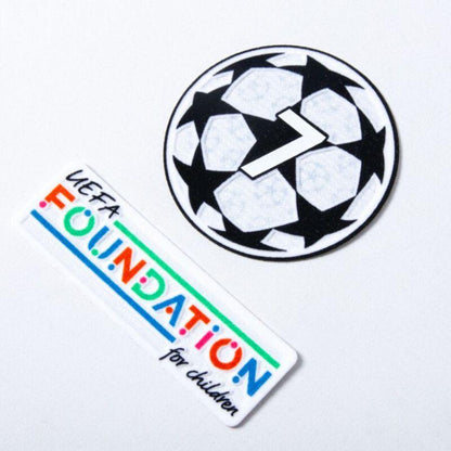 AC Milan Theo 19 Home Fan Jersey 2024/25 Patches UCL UEFA Foundation (Official Printing)