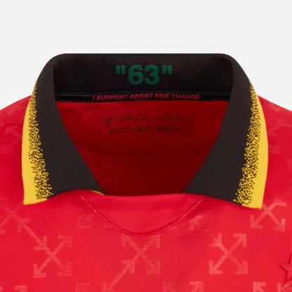 AC Milan RED JERSEY DIAVOLI X OFF-WHITE™ Fan Jersey 2025