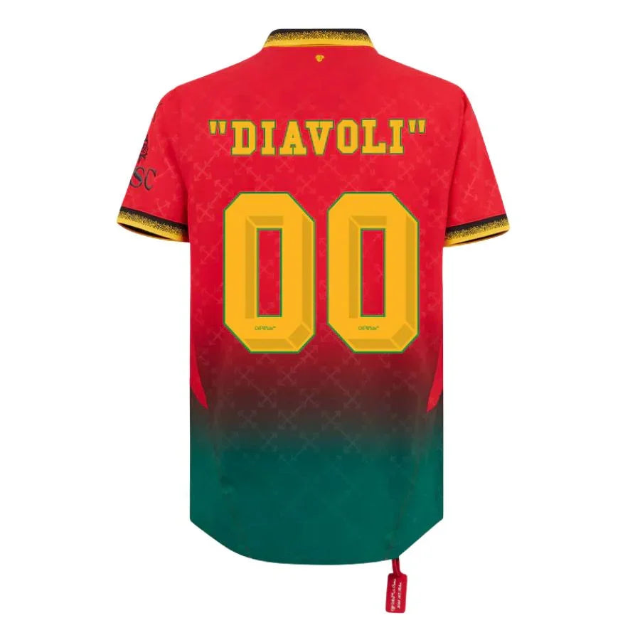 AC Milan RED JERSEY DIAVOLI X OFF-WHITE™ Fan Jersey 2025