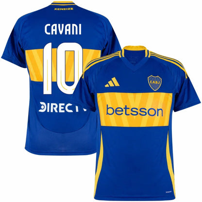 Boca Juniors CAVANI #10 Home Fan Jersey 2024/25