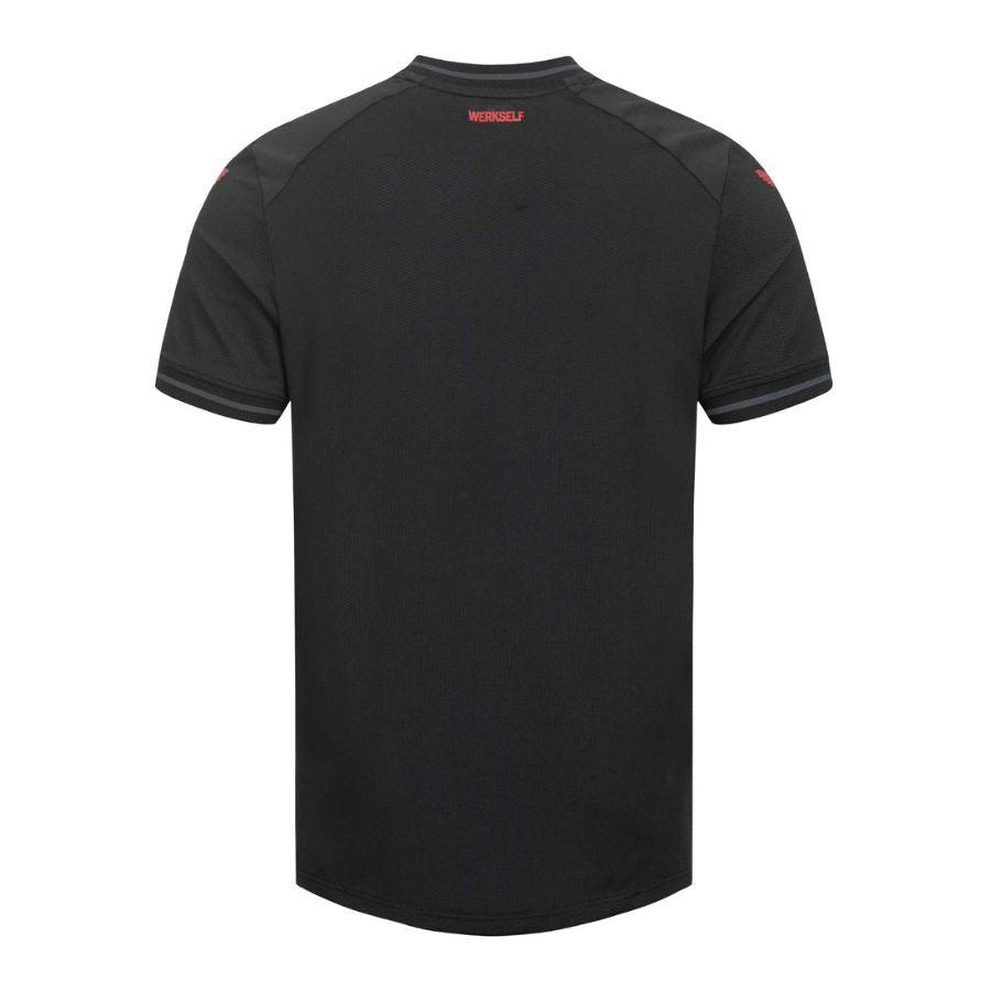 Bayer 04 Leverkusen Home Fan Jersey 2023/24 Patches UCL UEFA Foundation (Official Printing)