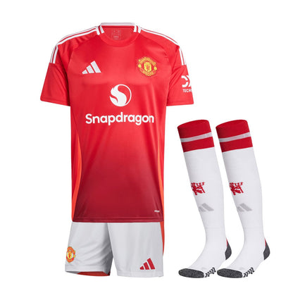 Kids KIT Manchester United Home Jersey 2024/25