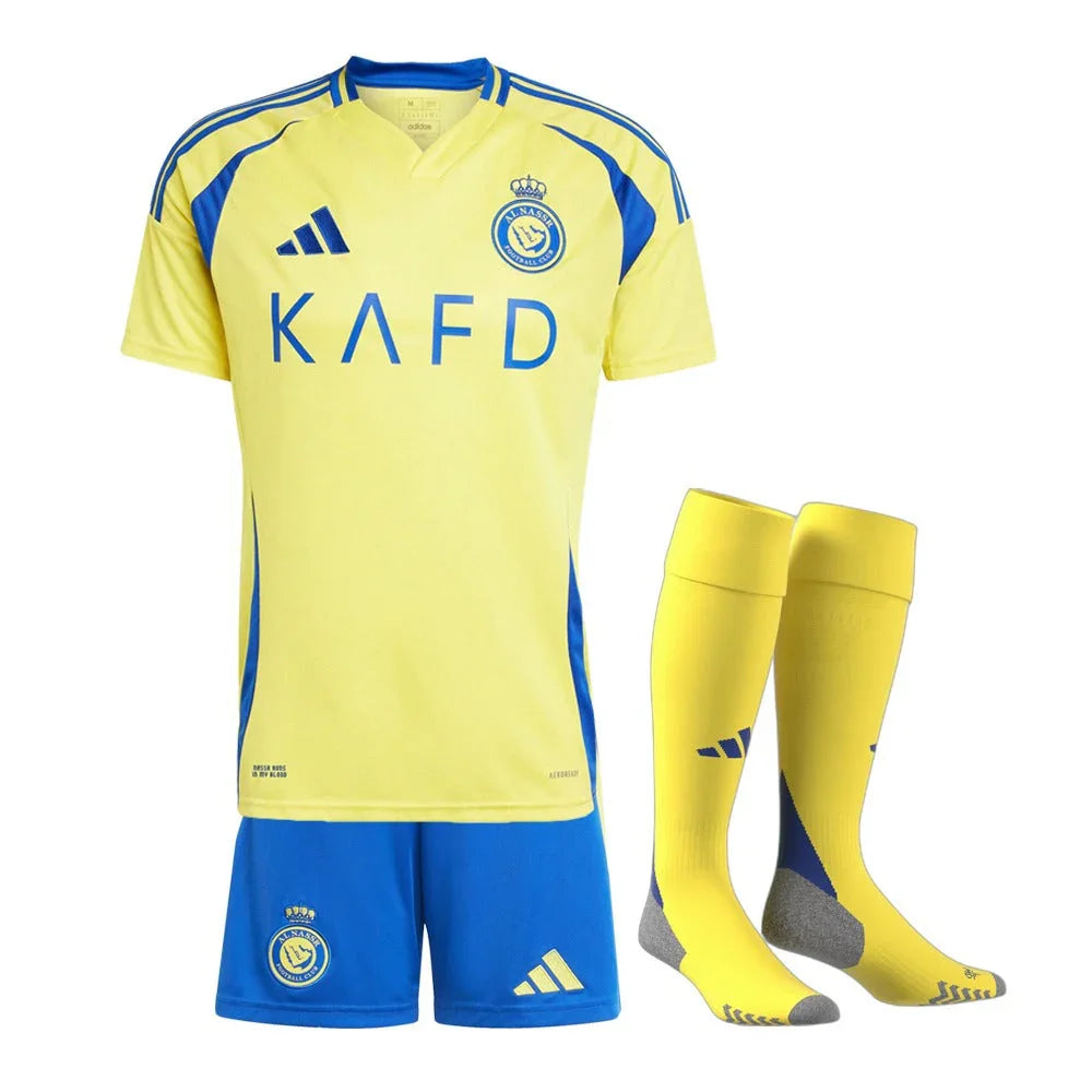 Kids Kit Al Nassr Home Jersey 2024/25