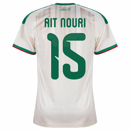 Algeria Home Fan Jersey Ait Nouri 15 Shirt 2026-2027 (Official Printing)