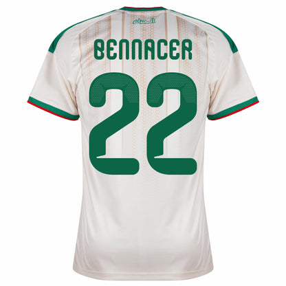 Algeria Home Fan Jersey Bennacer 22 Shirt 2026-2027 (Official Printing)