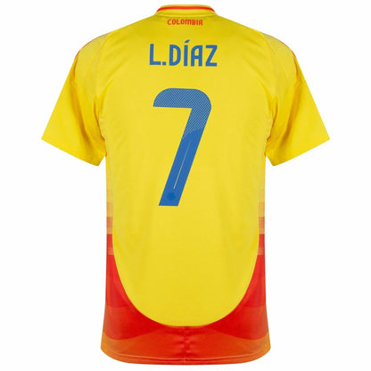 Colombia Home Fan Jersey 2024/25