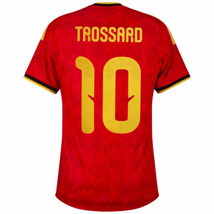 Belgium Home Trossard 10 FanJersey Shirt 2026 Word Cup