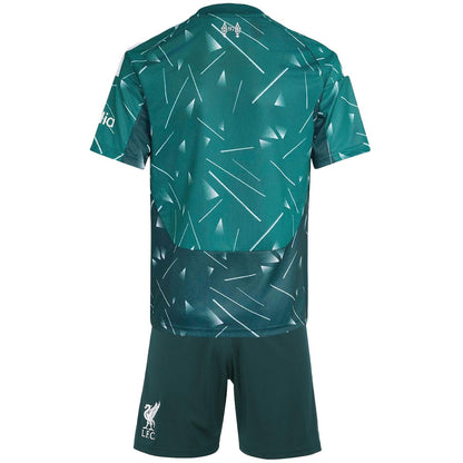 Kids Kit Liverpool Goalkeeper Soccer Jersey 2026/27 Green