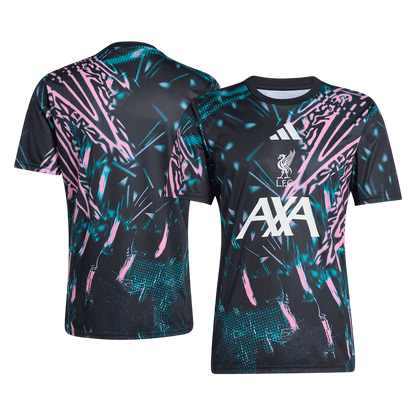 Liverpool Pre-Match Soccer Jersey 2025/26 Black