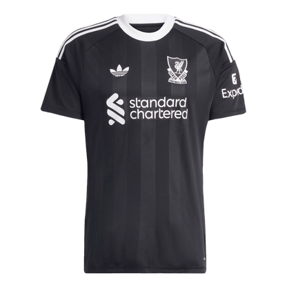 Liverpool Goalkeeper Soccer Jersey 2025/26 Black