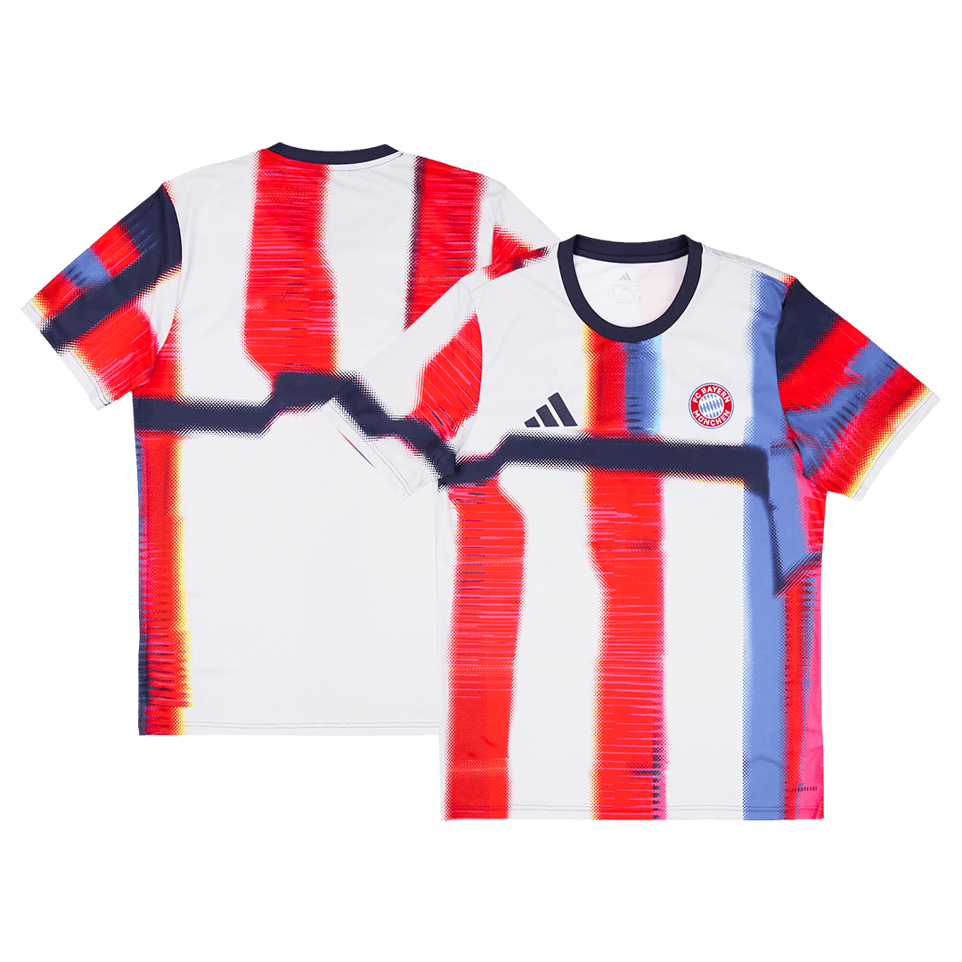 Bayern Munich Pre-Match Soccer Jersey 2025/26 Red & White