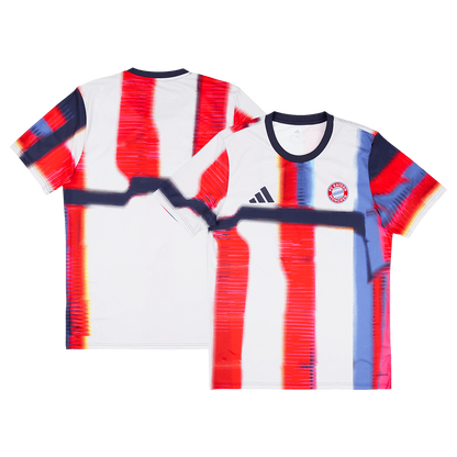 Bayern Munich Pre-Match Soccer Jersey 2025/26 Red & White