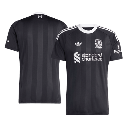 Liverpool Goalkeeper Soccer Jersey 2025/26 Black