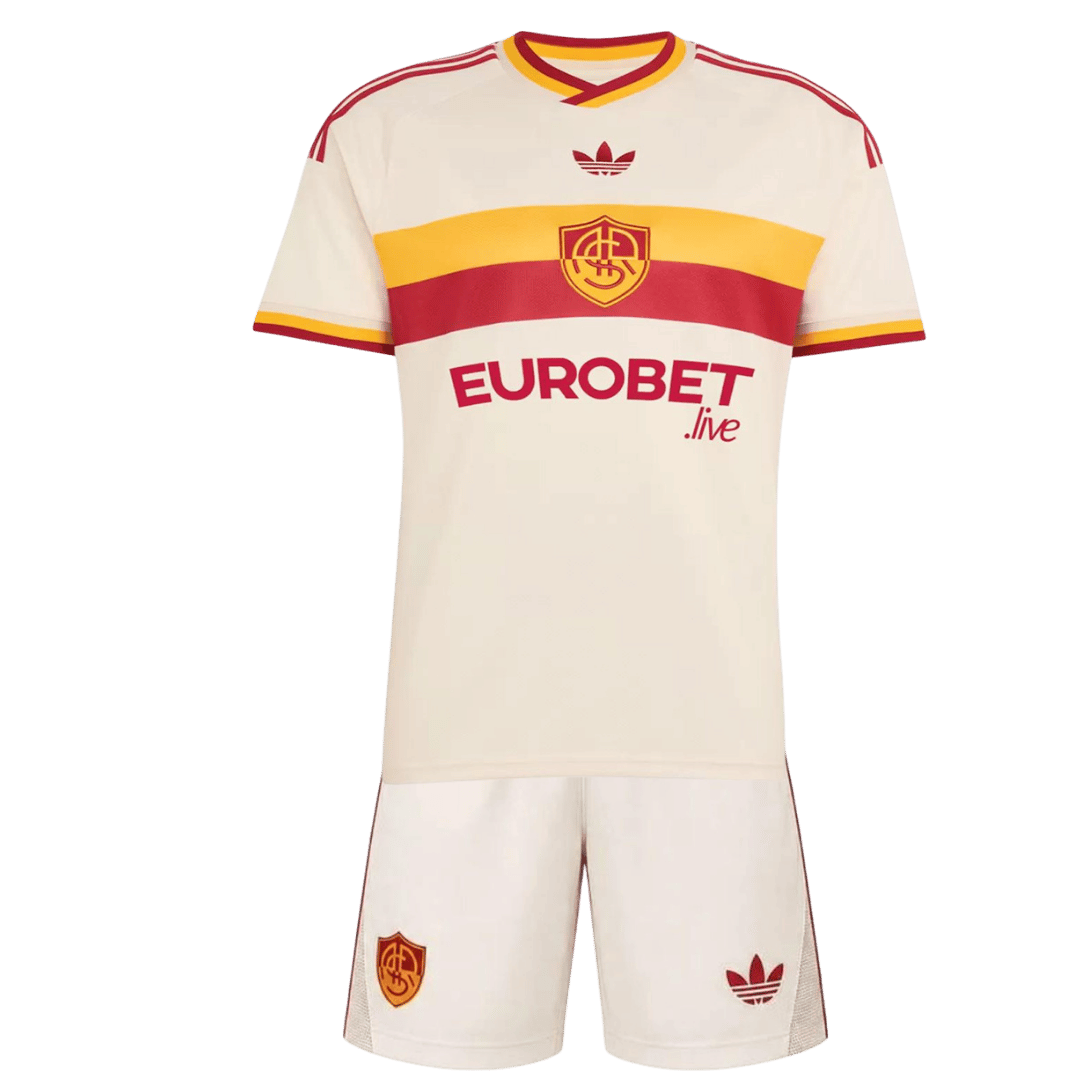 Kids Kit Roma Away Fan Jersey 2026/27