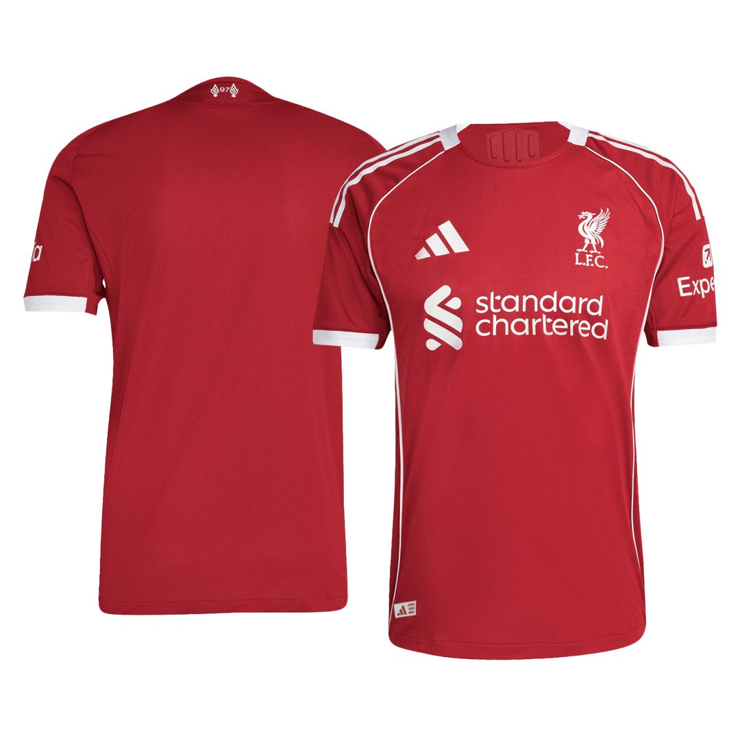Liverpool Home Authentic Player Jersey 2025/26