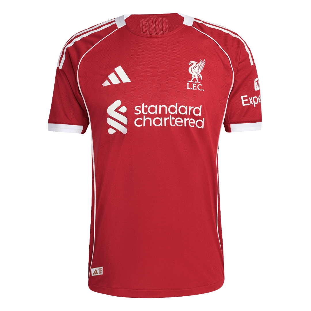 Liverpool Home Authentic Player Jersey 2025/26