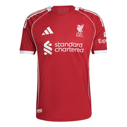 Liverpool Home Authentic Player Jersey 2025/26