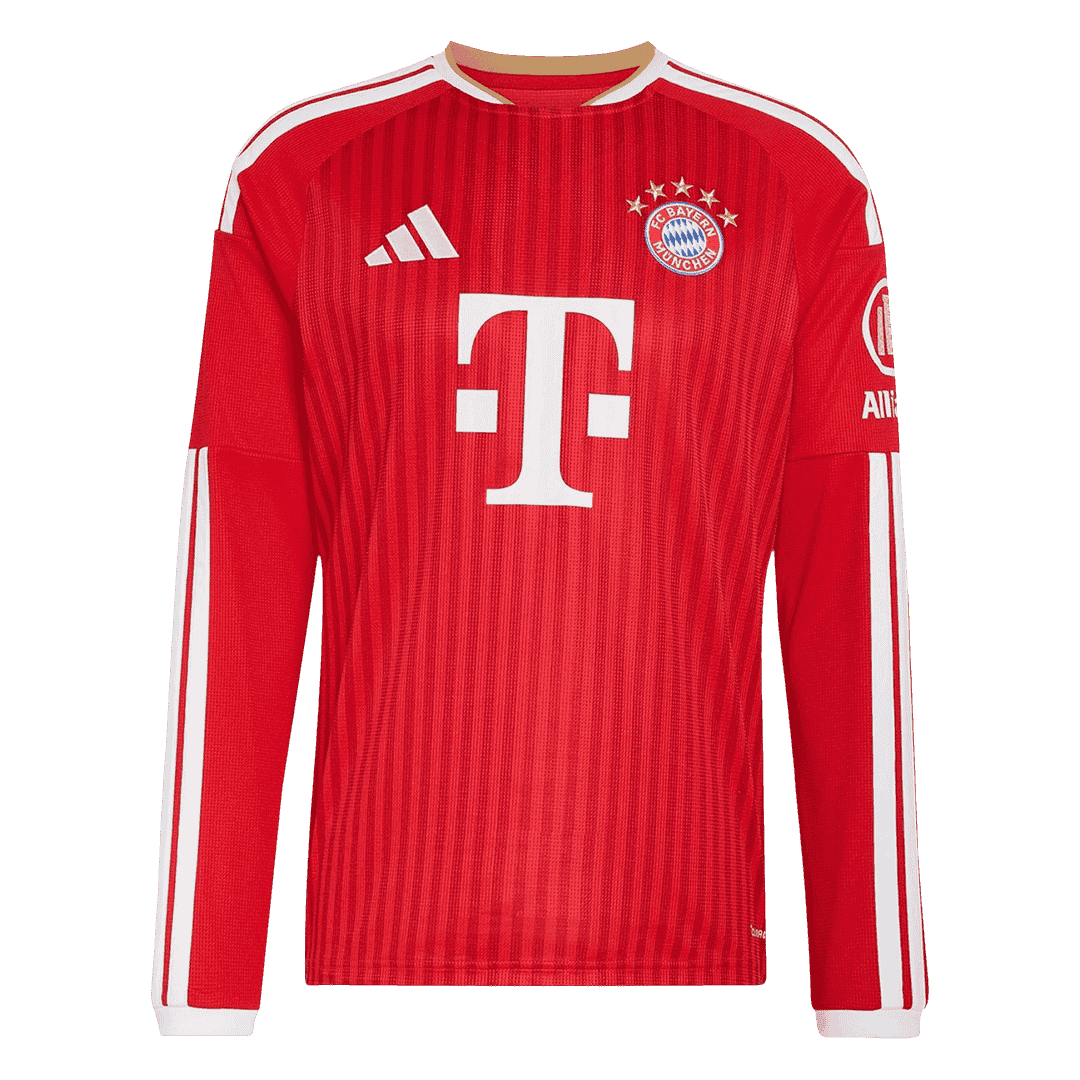 Bayern Munich Home Long Sleeve Fan Jersey Shirt 2026/27