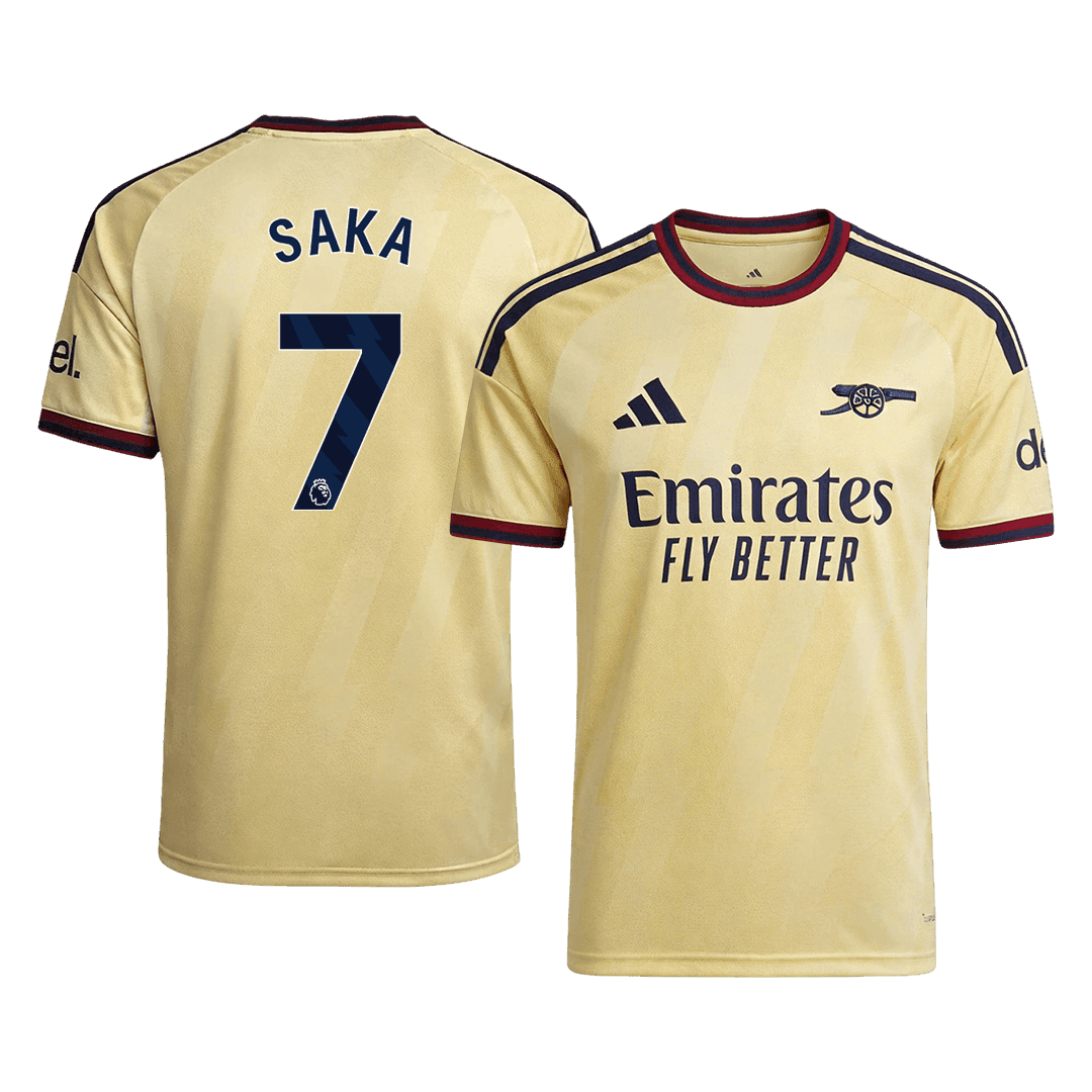 SAKA #7 Arsenal Third Away Soccer Jersey 2026/27
