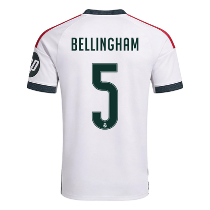 BELLINGHAM #5 Real Madrid Home Soccer Jersey 2026/27