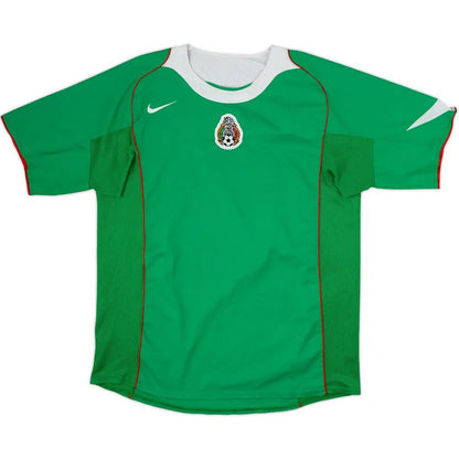 Retro Soccer Jersey Mexico Home 2004