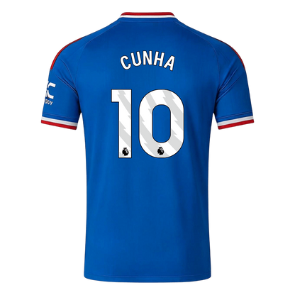CUNHA #10 Manchester United Away Soccer Jersey 2026/27