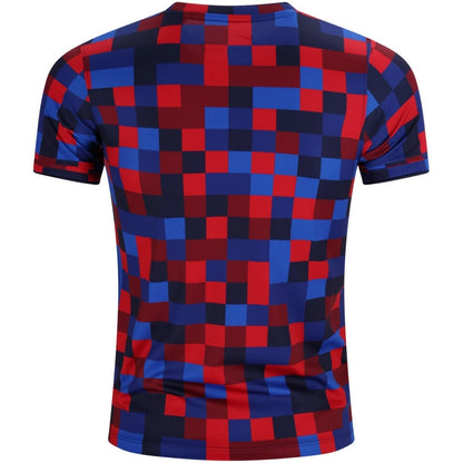 Barcelona Pre-Match Soccer Jersey 2026/27 Red&Blue