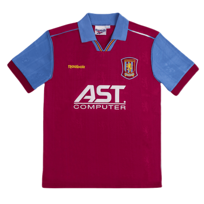 Aston Villa Home Retro Soccer Jersey 1995/97