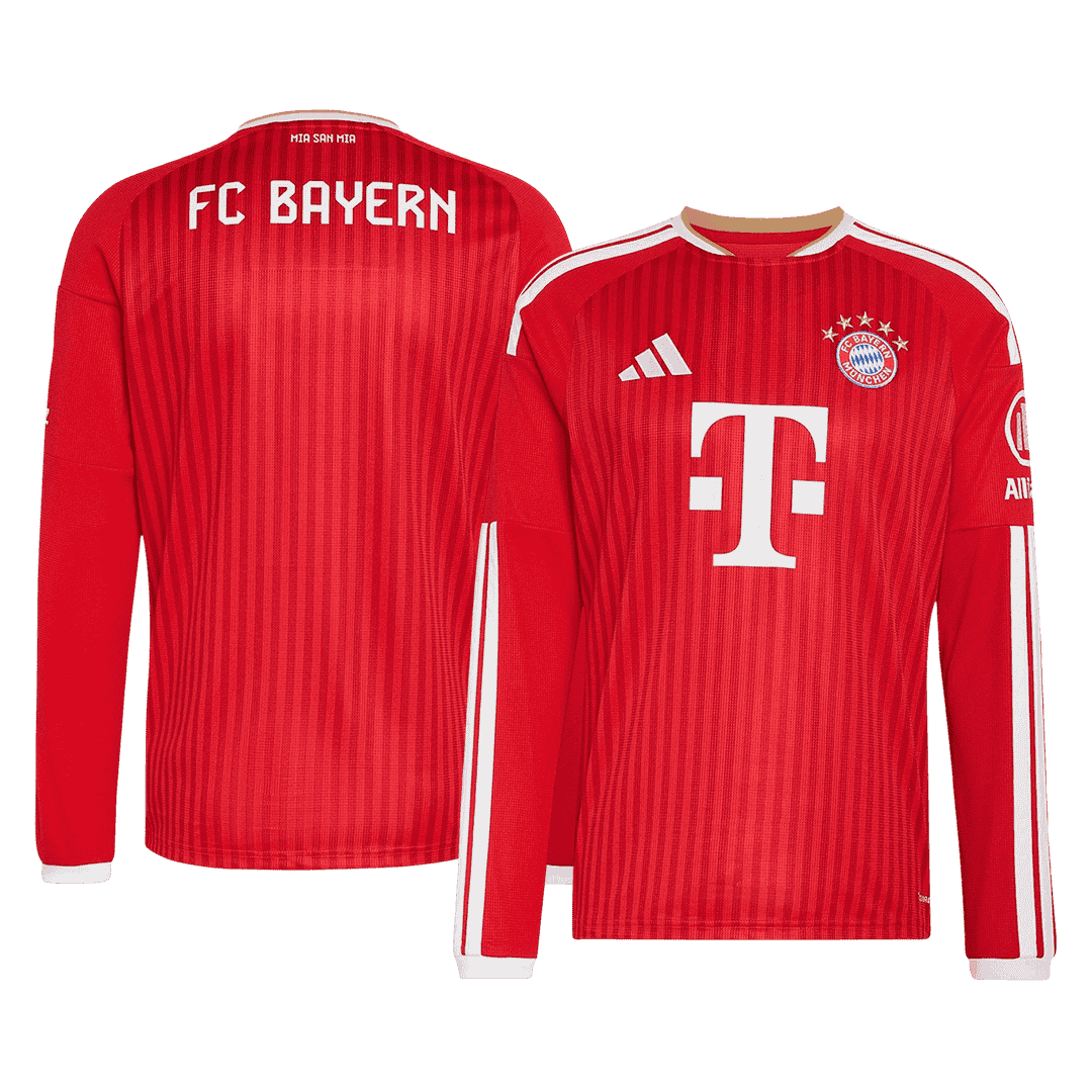 Bayern Munich Home Long Sleeve Fan Jersey Shirt 2026/27
