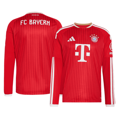 Bayern Munich Home Long Sleeve Fan Jersey Shirt 2026/27