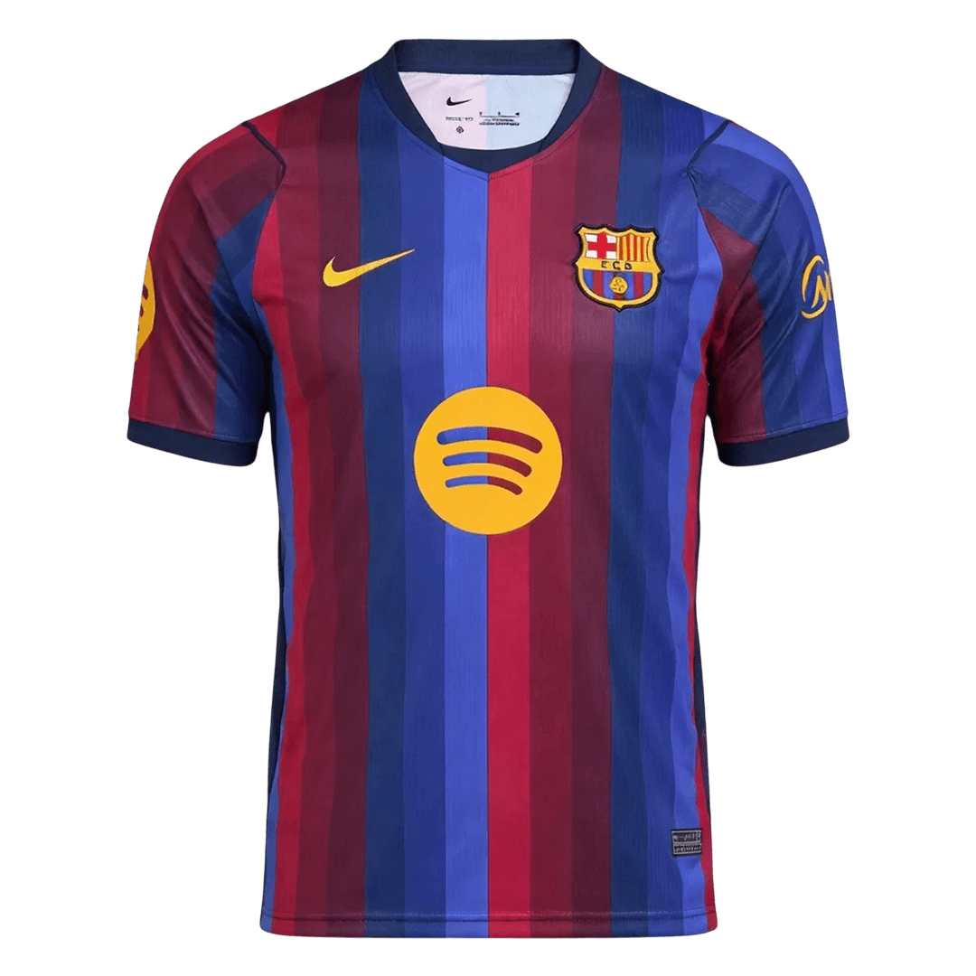 PEDRI #8 Barcelona Home Soccer Jersey 2026/27 - UCL