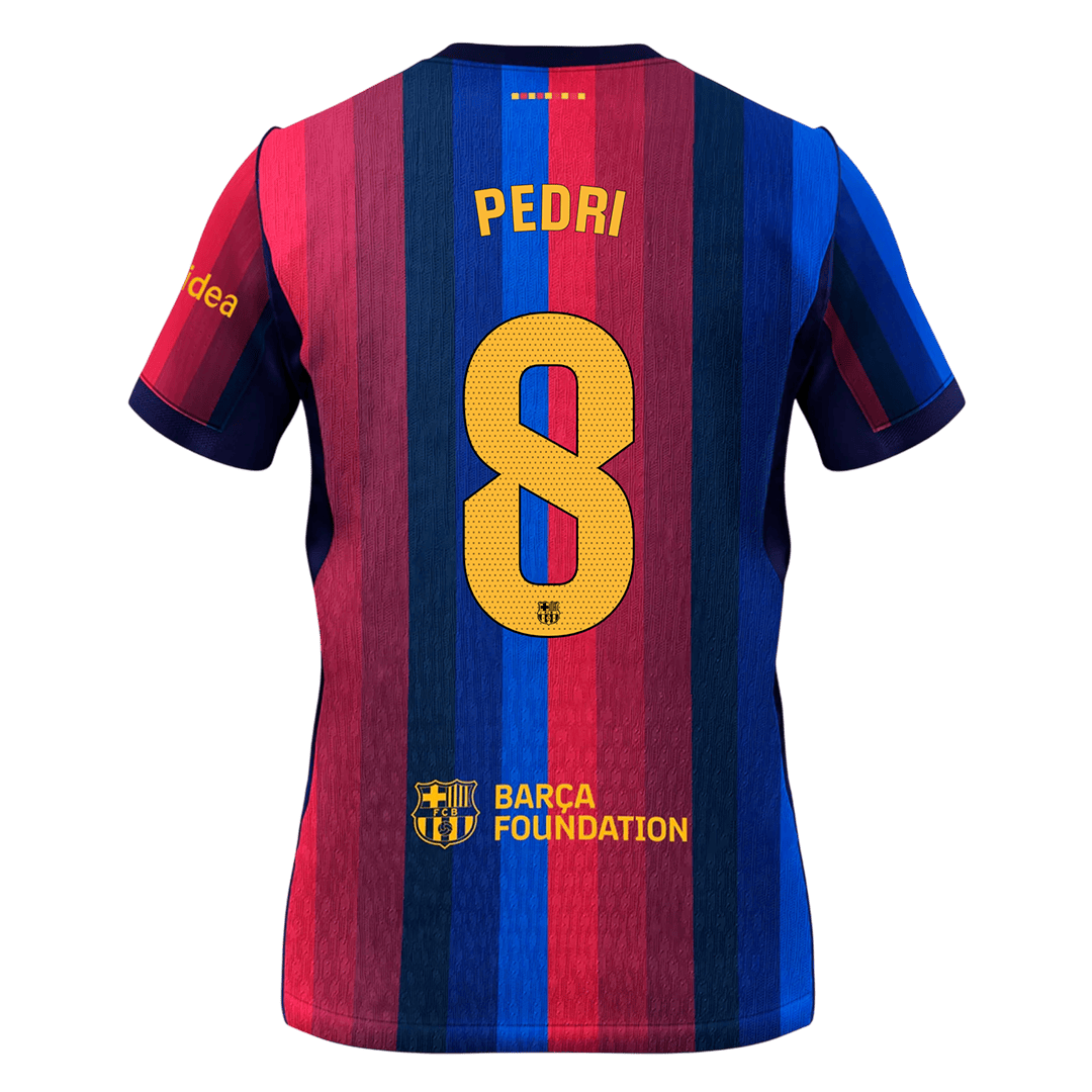 PEDRI #8 Barcelona Home Soccer Jersey 2026/27