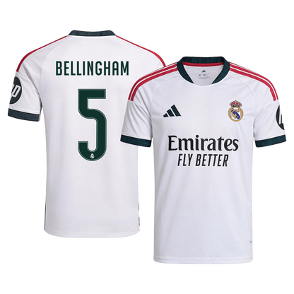 BELLINGHAM #5 Real Madrid Home Soccer Jersey 2026/27