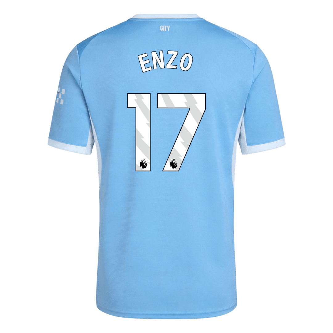 ENZO #17 Manchester City Home Fan Jersey Shirt 2026/27