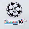  UCL 4 & UEFA Foundation Patch