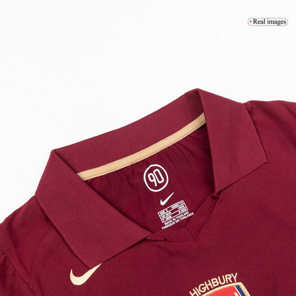 Retro Soccer Jersey Arsenal Home Long Sleeve 2005/06