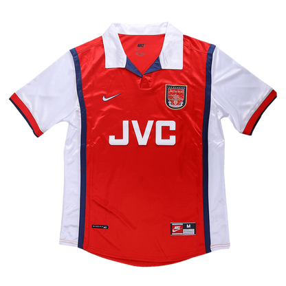 Arsenal Home Retro Soccer Jersey 1998/99