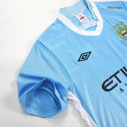 Retro Soccer Jersey Manchester City Home 2011/12