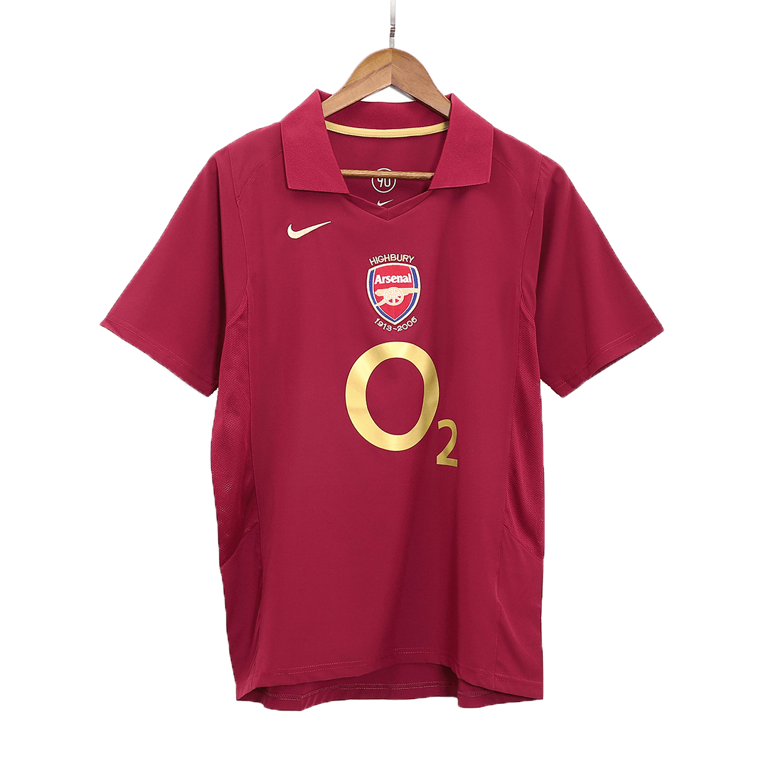 Arsenal Home Retro Soccer Jersey 2005/06