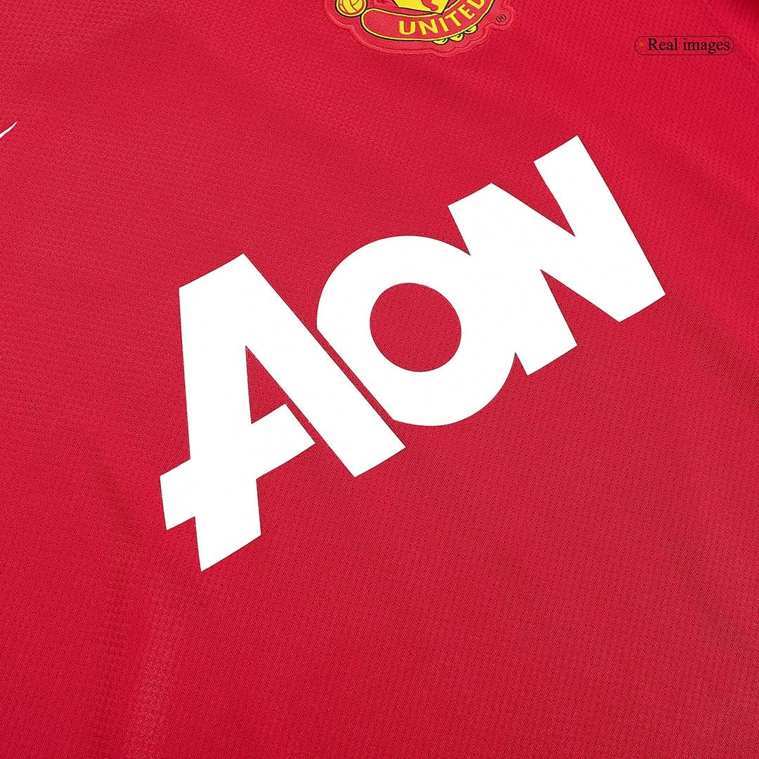 Retro Soccer Jersey Manchester United Home 2011/12