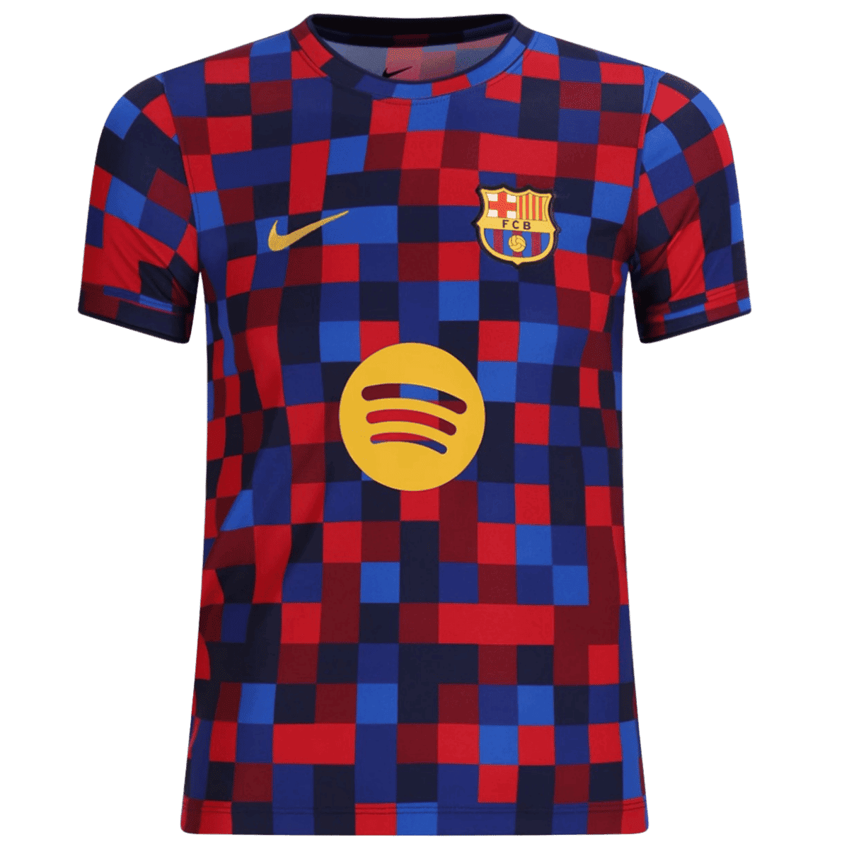 Barcelona Pre-Match Soccer Jersey 2026/27 Red&Blue