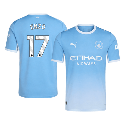 ENZO #17 Manchester City Home Fan Jersey Shirt 2026/27