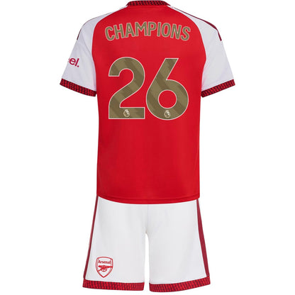 CHAMPIONS #26 Arenal Home Kids Soccer Jerseys Kit 2026/27