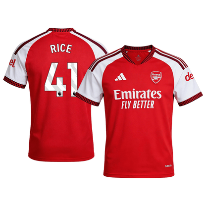 RICE #41 Arsenal Home Soccer Jersey 2026/27