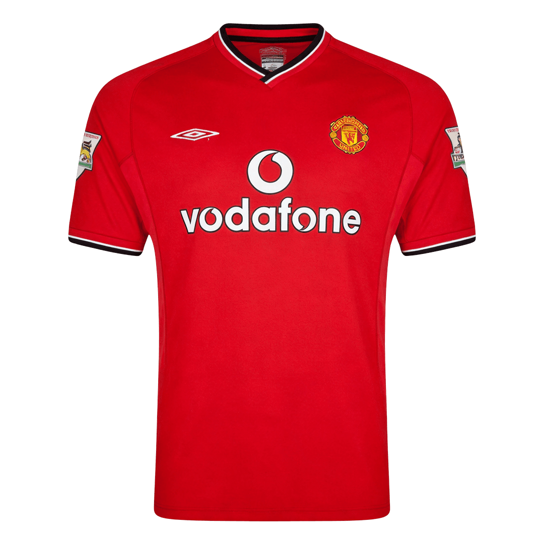 Retro Soccer Jersey Manchester United Home 2000/02