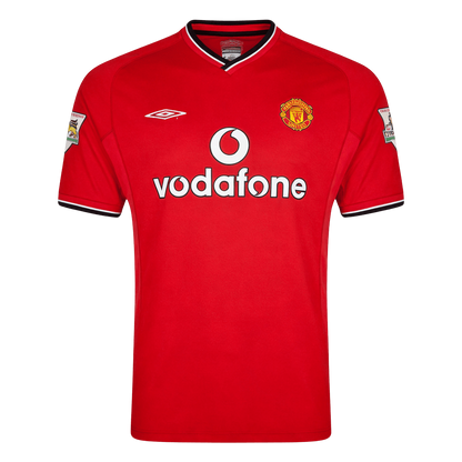 Retro Soccer Jersey Manchester United Home 2000/02