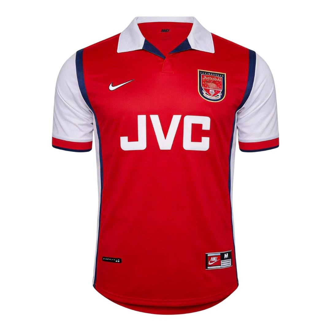 Arsenal Home Retro Soccer Jersey 1998/99