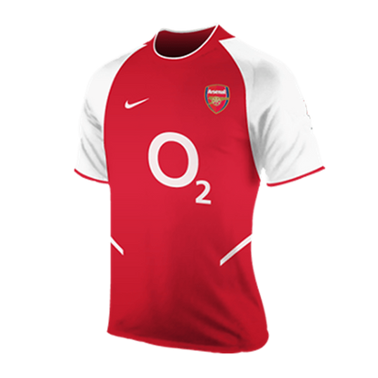 Arsenal Home Retro Soccer Jersey 2003/04