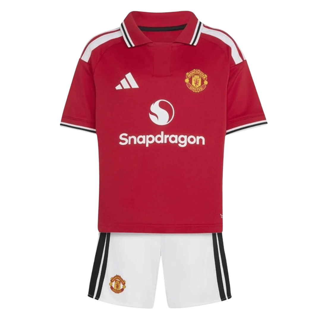 Kids Kit Manchester United Home Fan Jersey 2026/27