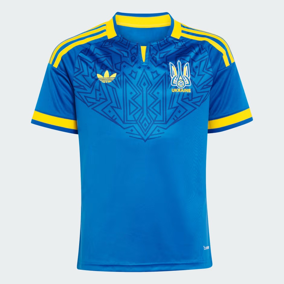 Kids Kit Ukraine Away Fan Jersey World Cup 2026